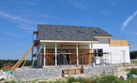 Une extension change le gros &oelig;uvre pr&egrave;s de Cormeilles-en-Parisis